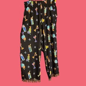 Paradisco Fun Margarita / Happy Hour Beaded Pants